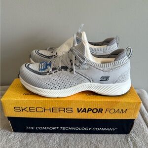 Skechers Vapor Foam Women's Gray‎ Vegan Sneakers 7